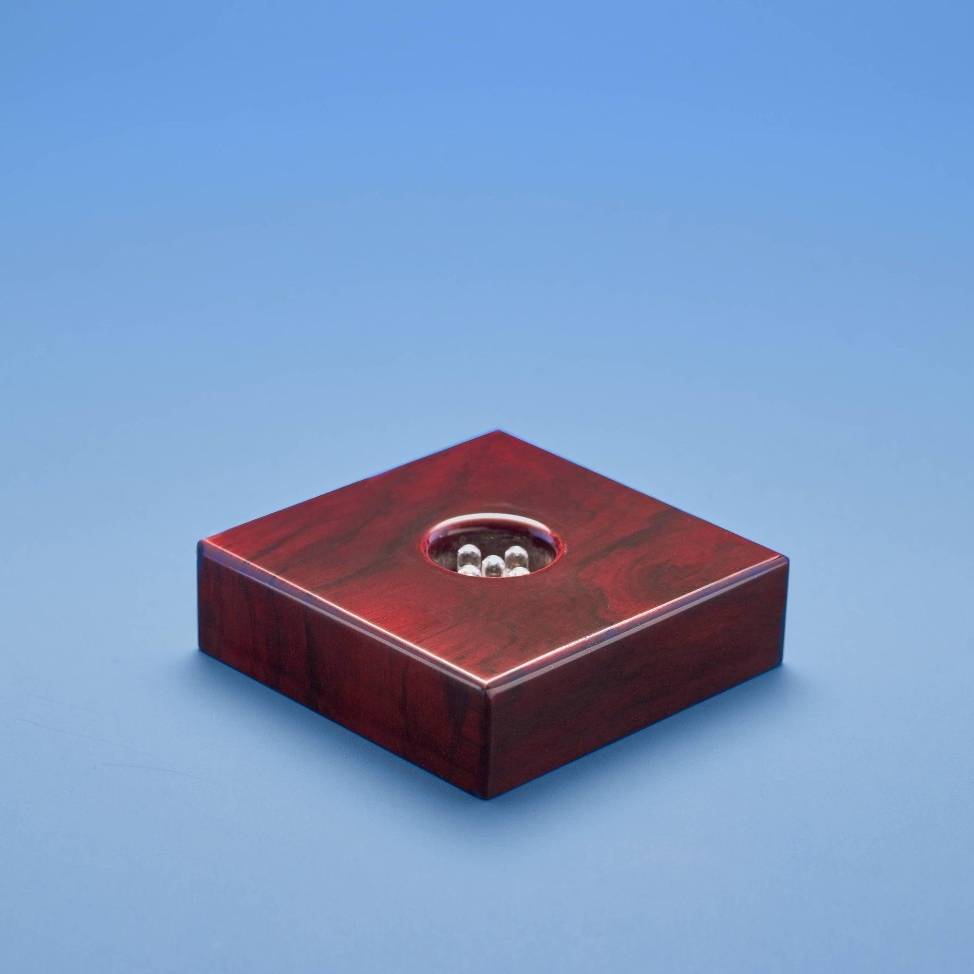 Multi-Color Wood Grain LED Base, AC+Battery