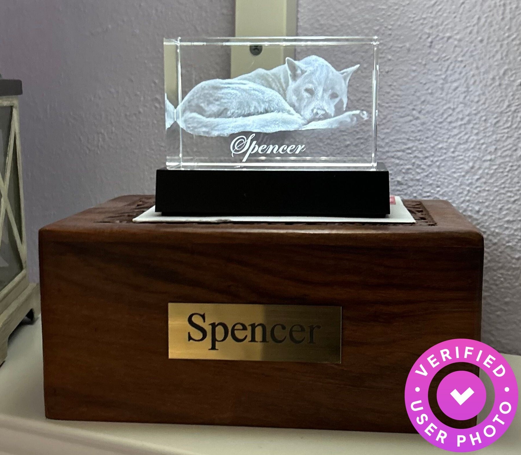 Brick 3D Photo Crystal
