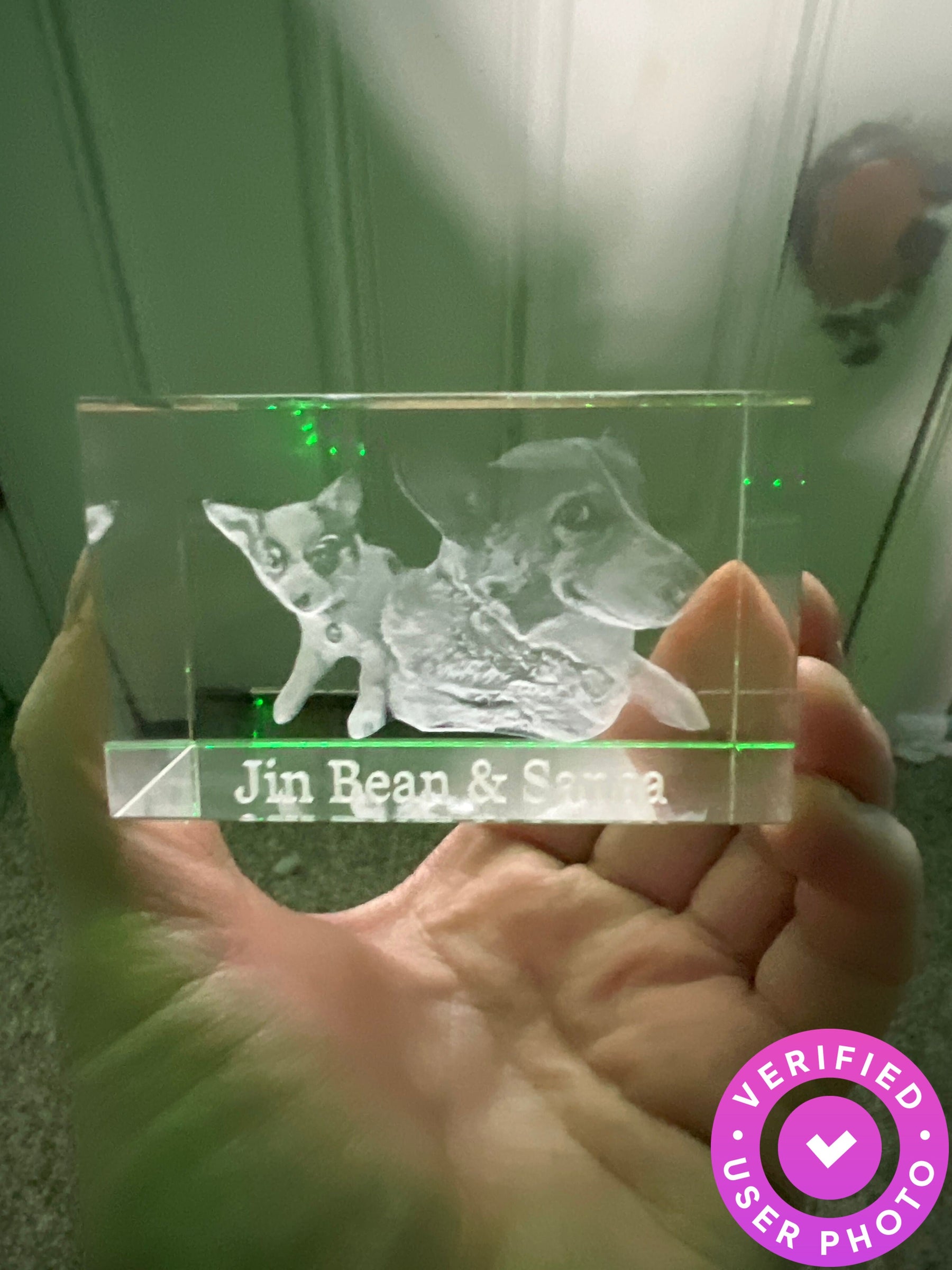 Brick 3D Photo Crystal