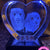 Heart 3D Photo Crystal