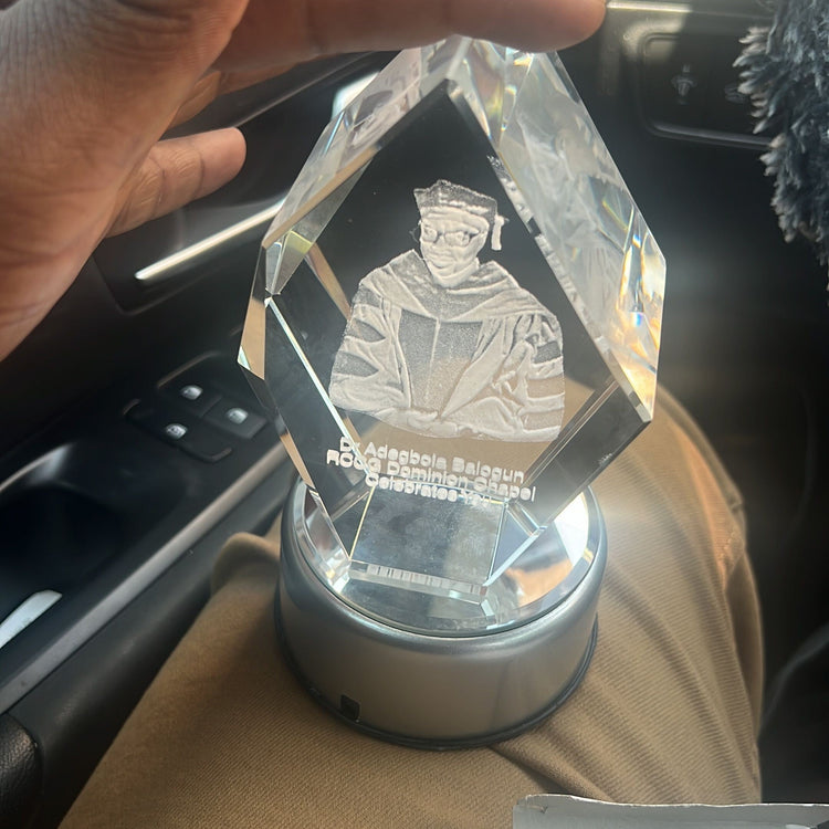 Prestige 3D Photo Crystal