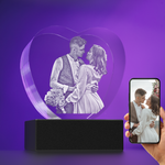 하트형 크리스탈