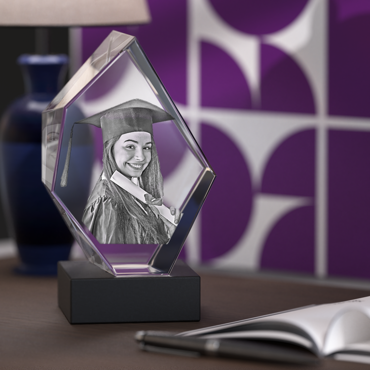 Prestige 3D Photo Crystal