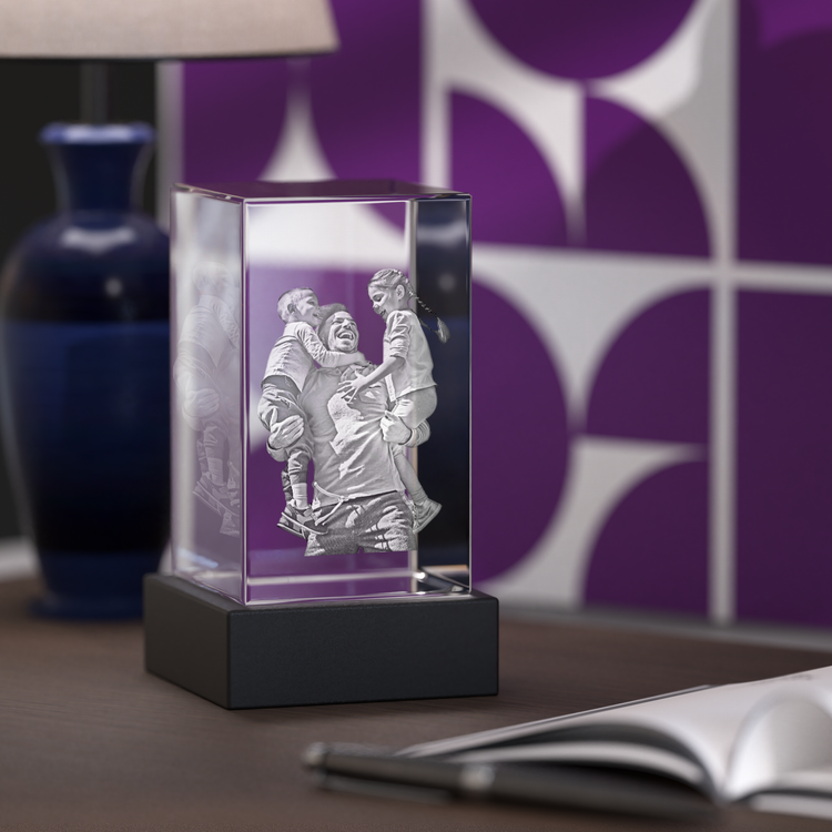 Tower 3D Photo Crystal