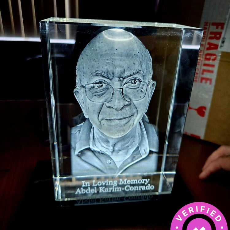 Tower 3D Photo Crystal