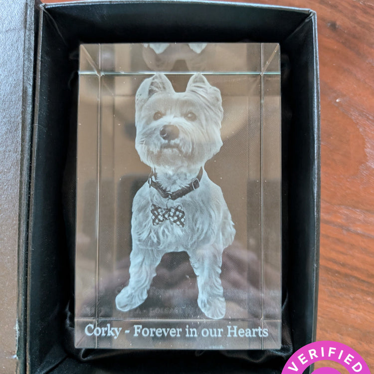 Tower 3D Photo Crystal