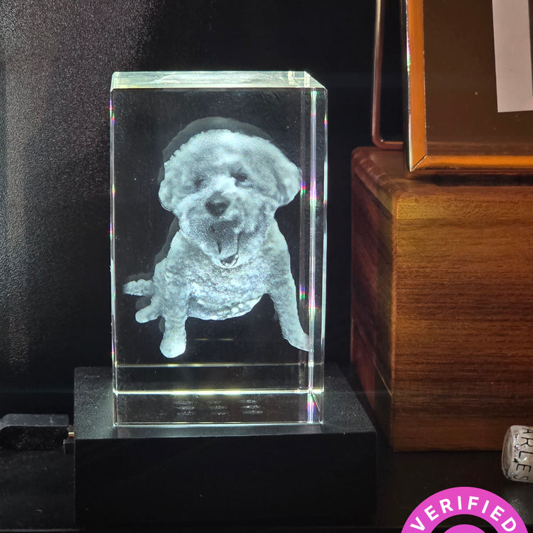 Tower 3D Photo Crystal