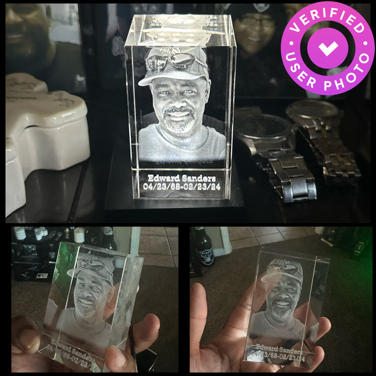 Tower 3D Photo Crystal