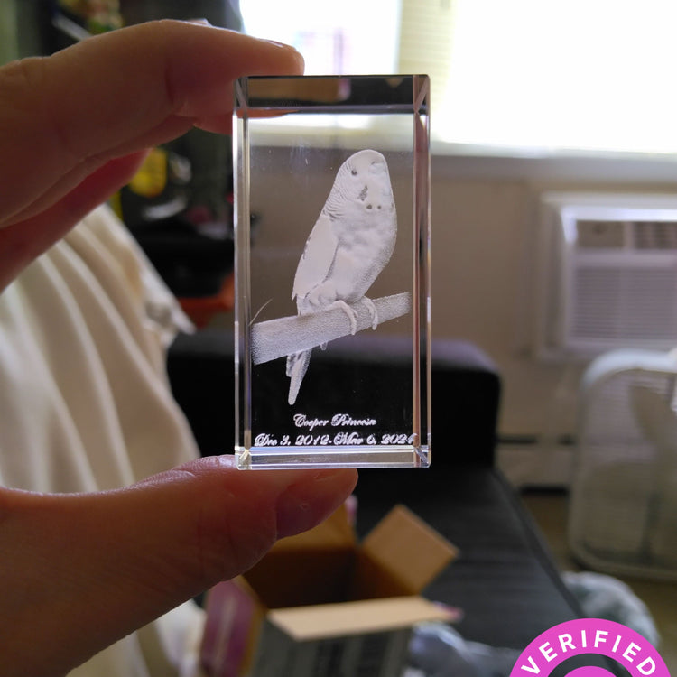 Tower 3D Photo Crystal