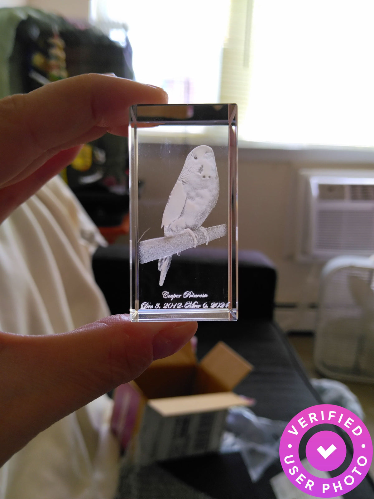 Tower 3D Photo Crystal