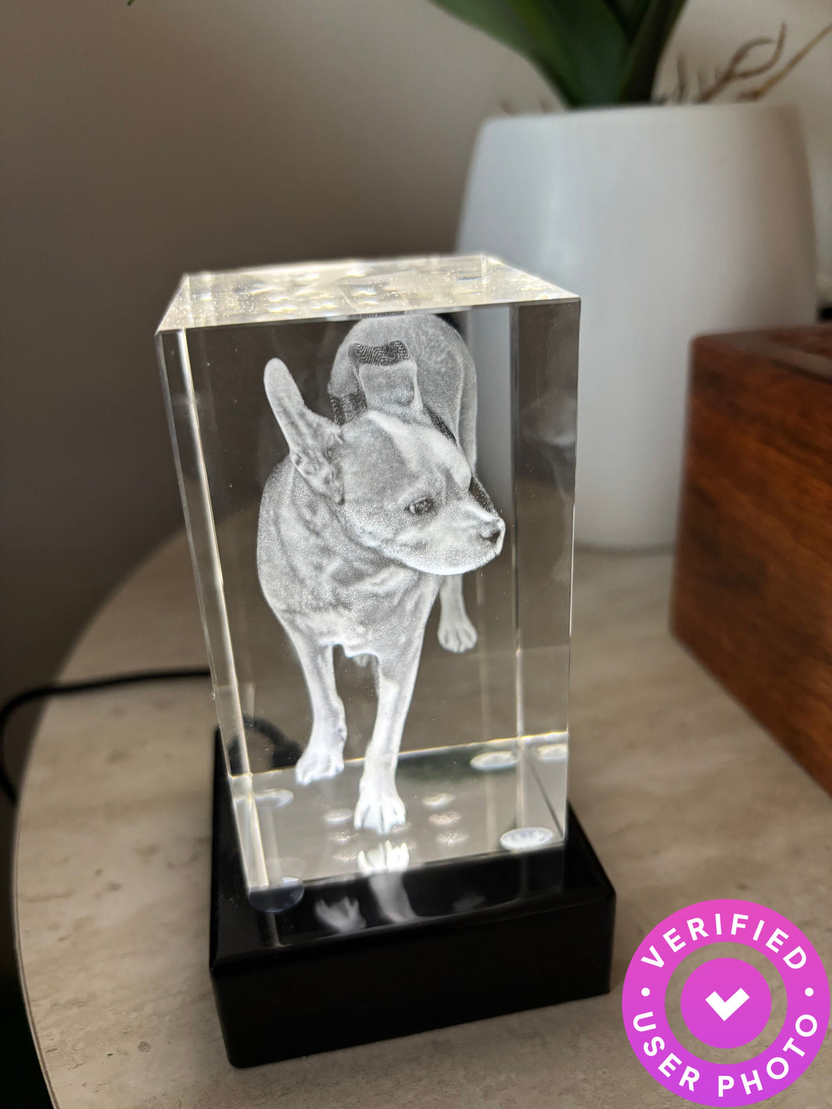 Tower 3D Photo Crystal