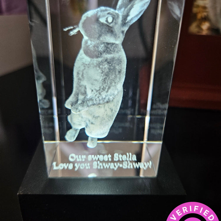 Tower 3D Photo Crystal