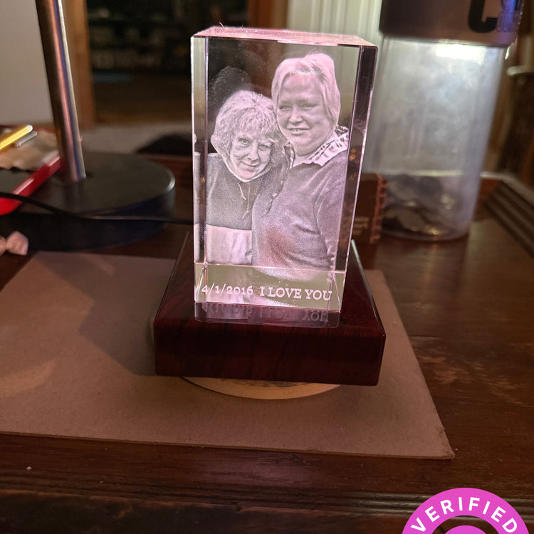 Tower 3D Photo Crystal