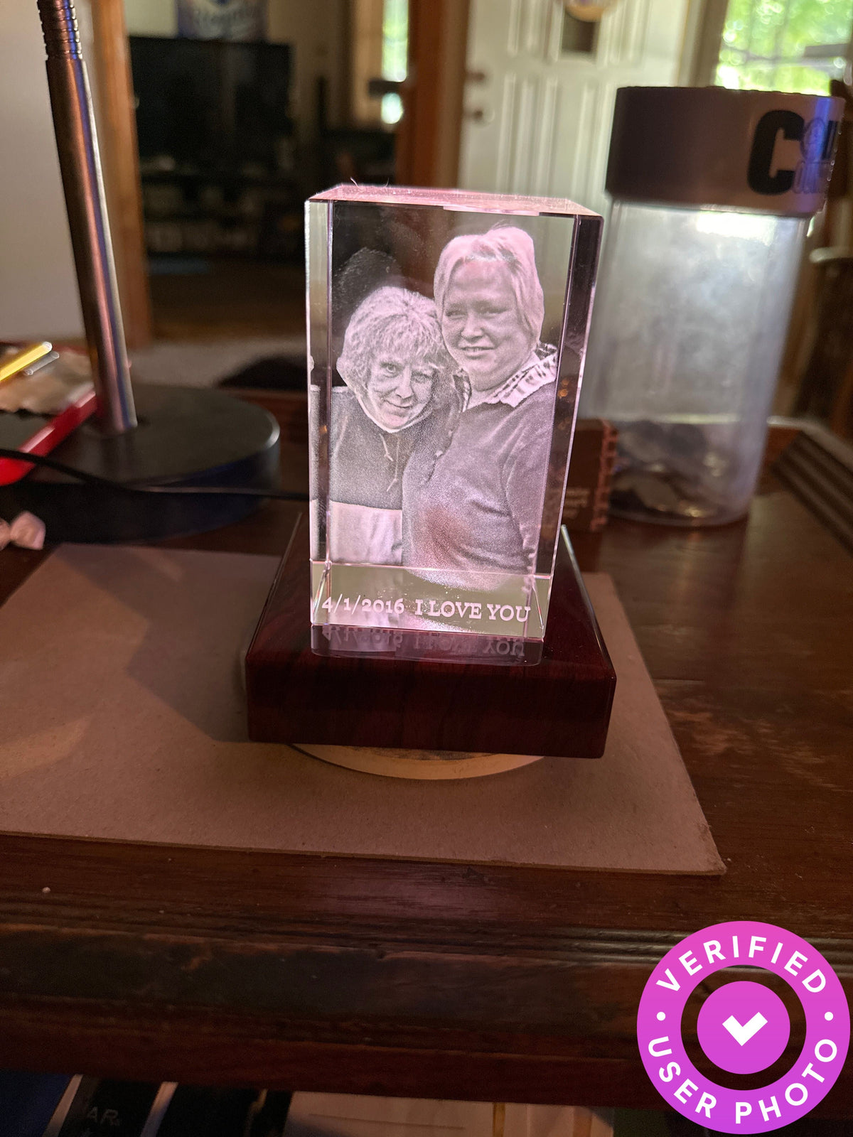 Tower 3D Photo Crystal