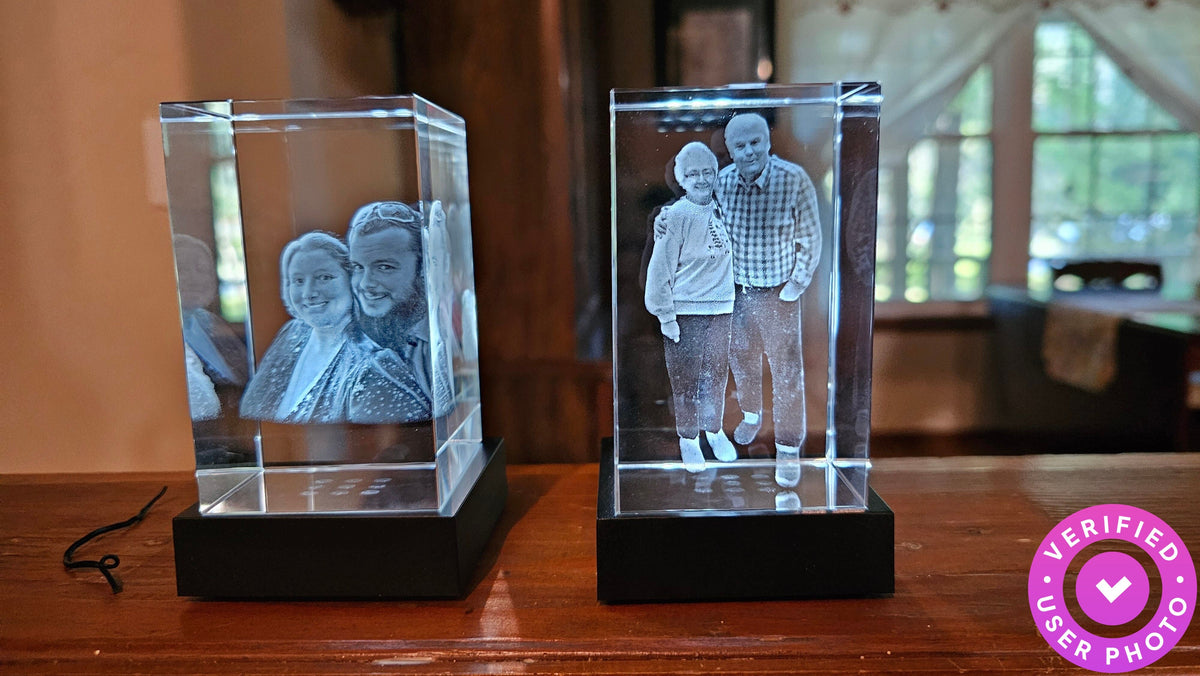 Tower 3D Photo Crystal