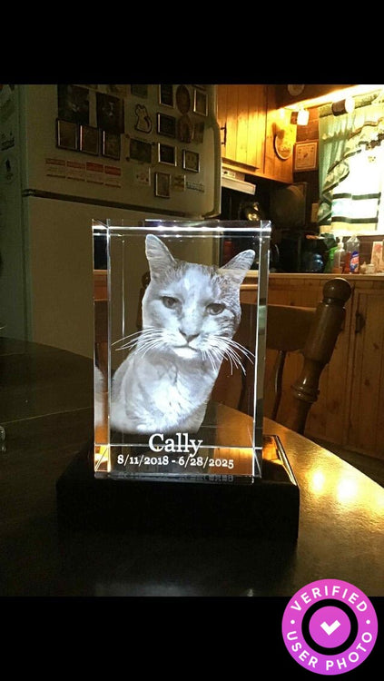 Tower 3D Photo Crystal