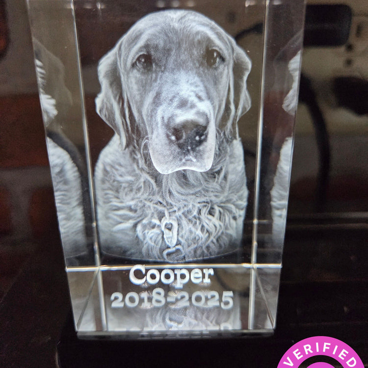 Tower 3D Photo Crystal