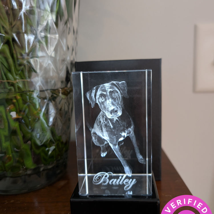 Tower 3D Photo Crystal