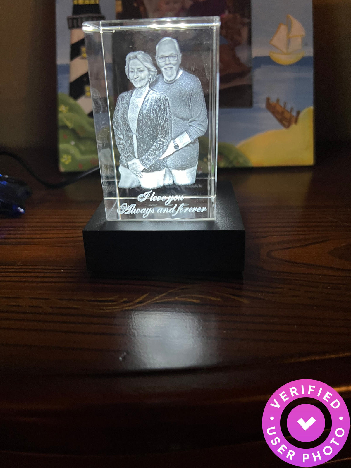 Tower 3D Photo Crystal