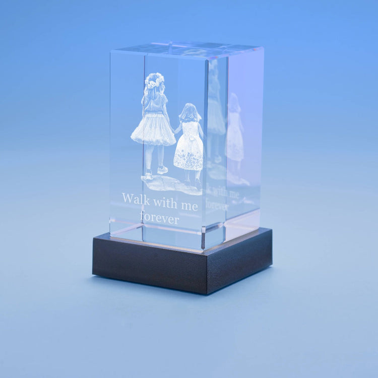 Tower 3D Photo Crystal